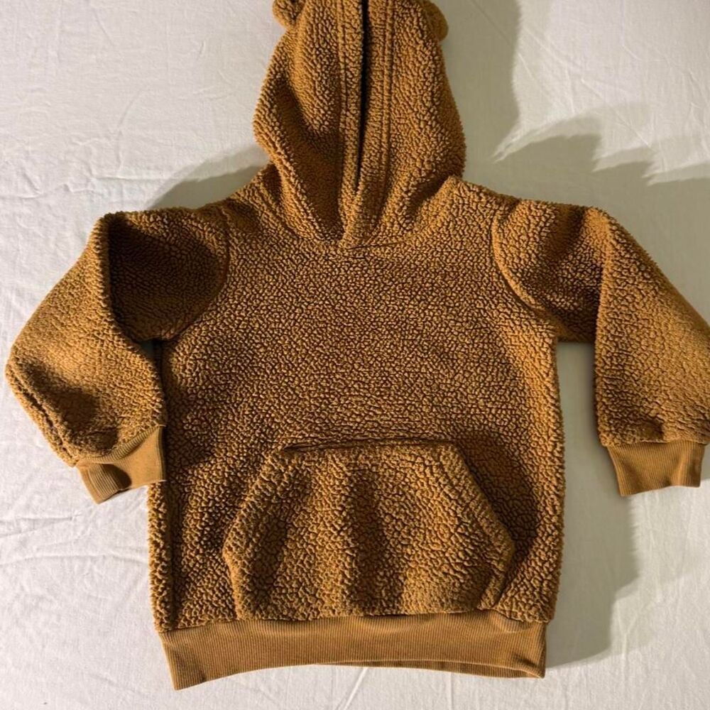 Brown Carter's Toddler Sherpa Hoodie